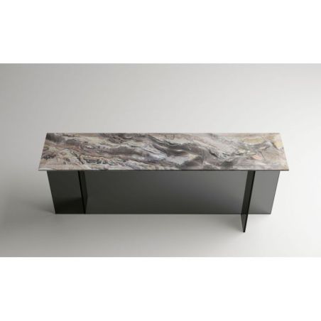 Consola Sestante_stone de Tonelli Design cerámica Orobico