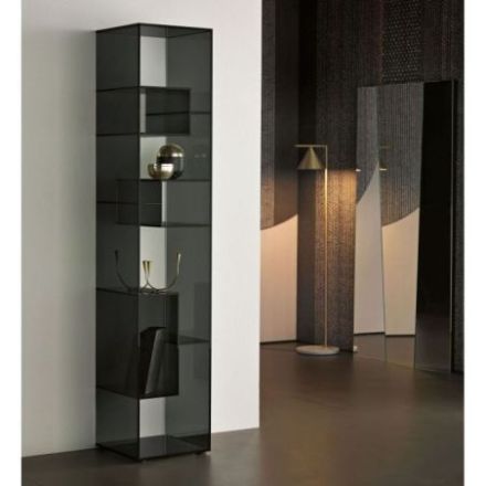 Librería Liber de Tonelli Design cristal fumé