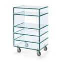 Carrito bar Grattacielo Componibile de Tonelli Design cristal Carrito bar Grattacielo Componibile de Tonelli Design cristal