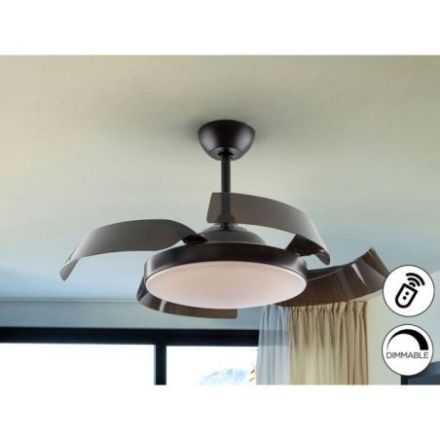 Enzo Ventilador Negro Dim de Schuller