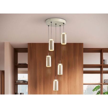 Alfara Lámpara 5l Crema D35 de Schuller