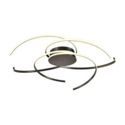 Cadence Gran Plafón Negro de Schuller