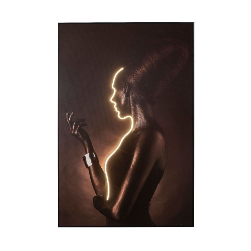 Silueta Cuadro Luz Led 120x180 de Schuller