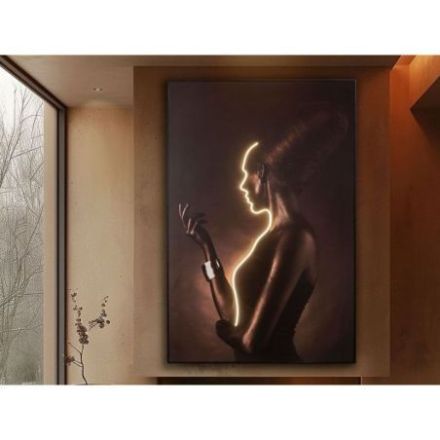 Silueta Cuadro Luz Led 120x180 de Schuller