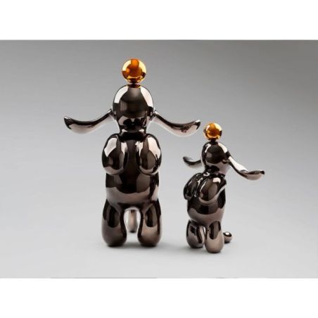 Conejo Figura Pequeña Gris Naranja de Schuller