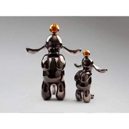 Conejo Figura Pequeña Gris Naranja de Schuller