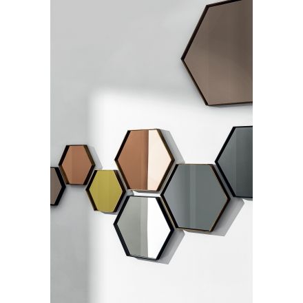Espejo Visual hexagonal de Sovet Italia