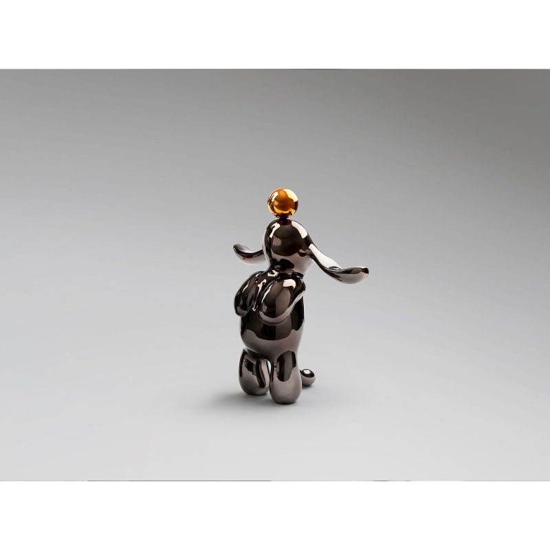 Conejo Figura Pequeña Gris Naranja de Schuller