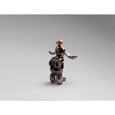 Conejo Figura Pequeña Gris Naranja de Schuller