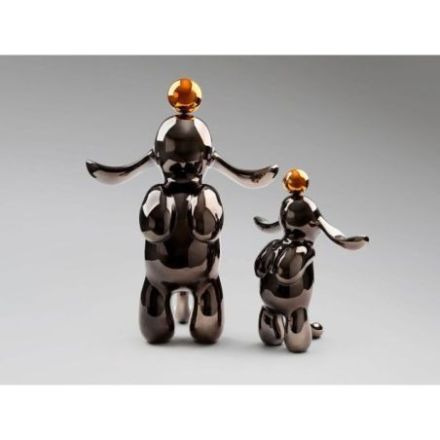Conejo Figura Gris Naranja de Schuller