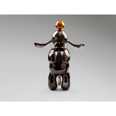 Conejo Figura Gris Naranja de Schuller