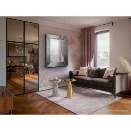 Roma Espejo 110x81 Marco Smoke de Schuller