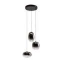 Onice Lámpara 3l Negro Smoke D30 de Schuller Onice Lámpara 3l Negro Smoke D30 de Schuller