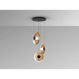 Diabolo Lámpara 3l  Negro Ambar de Schuller