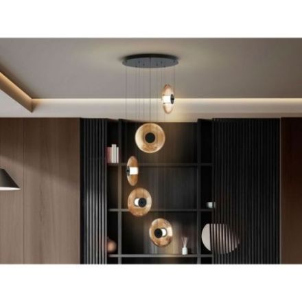 Diabolo Lámpara 5l  Negro Ambar de Schuller