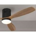 Siroco Ventilador Neg Nogal D132 Dim de Schuller Siroco Ventilador Neg Nogal D132 Dim de Schuller