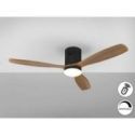Siroco Ventilador Neg Nogal D132 Dim de Schuller Siroco Ventilador Neg Nogal D132 Dim de Schuller