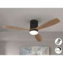 Siroco Ventilador Neg Nogal D132 Dim de Schuller Siroco Ventilador Neg Nogal D132 Dim de Schuller
