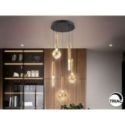 Essenza Lámpara 5l Negro Dorado de Schuller Essenza Lámpara 5l Negro Dorado de Schuller