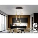 Essenza Lámpara 9l Negro Dorado de Schuller Essenza Lámpara 9l Negro Dorado de Schuller