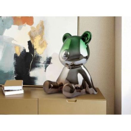 Osito Figura Gris Verde de Schuller