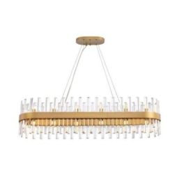 Grace Lámpara 28l Oro Oval de Schuller