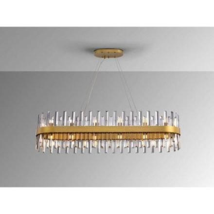 Grace Lámpara 28l Oro Oval de Schuller