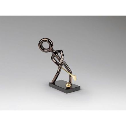Golf Figura Negro Oro de Schuller