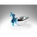 Cuenco Rabbit Figura Azul Plata de Schuller
