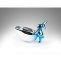 Cuenco Rabbit Figura Azul Plata de Schuller