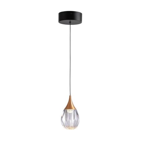 Corina Lámpara 1l Negro Cobre de Schuller