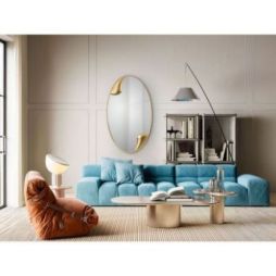 Daisy Espejo Oval Oro de Schuller