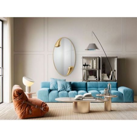 Daisy Espejo Oval Oro de Schuller