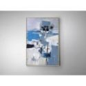 Paisaje Azul Acrilico 83x123 de Schuller