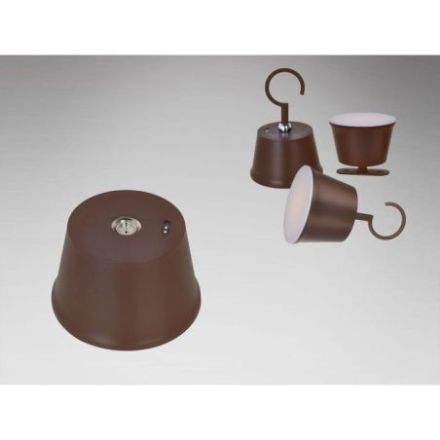 Cuco Sobremesa Led Corten de Schuller