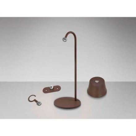 Cuco Sobremesa Led Corten de Schuller