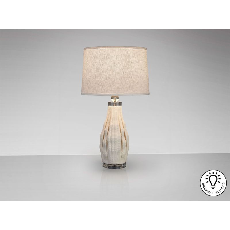 Tessa Sobremesa 1l Ceramica Blanco de Schuller Tessa Sobremesa 1l Ceramica Blanco de Schuller