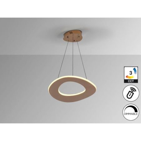 Mirena Lámpara 1l Oro Rosa D50 de Schuller