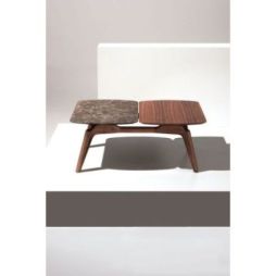 Mesa Mixta Duo de Nomon mármol Emperador