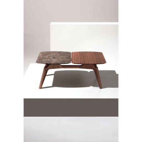 Mesa Mixta Duo de Nomon mármol Emperador