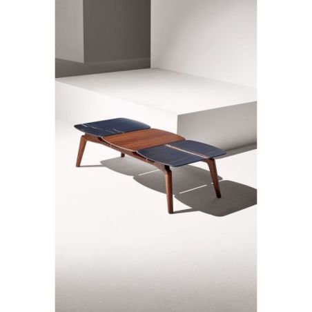 Mesa Mixta Trio de Nomon mármol Sahara Noir