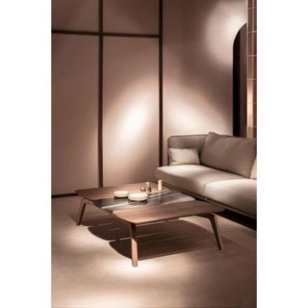 Mesa Mixta Trio de Nomon mármol Sahara Noir