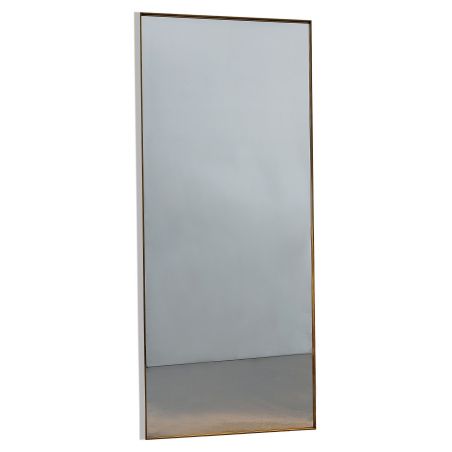Visual, espejo con marco de aluminio lacado rectangular