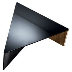 Regolo triangular de cristal de Sovet Italia