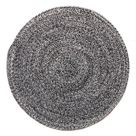 Spike, original alfombra redonda 100% en algodón