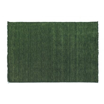 Moon, alfombra 100% de algodón en el color que más te guste y tejida a mano de Kuatro Carpets en color olive