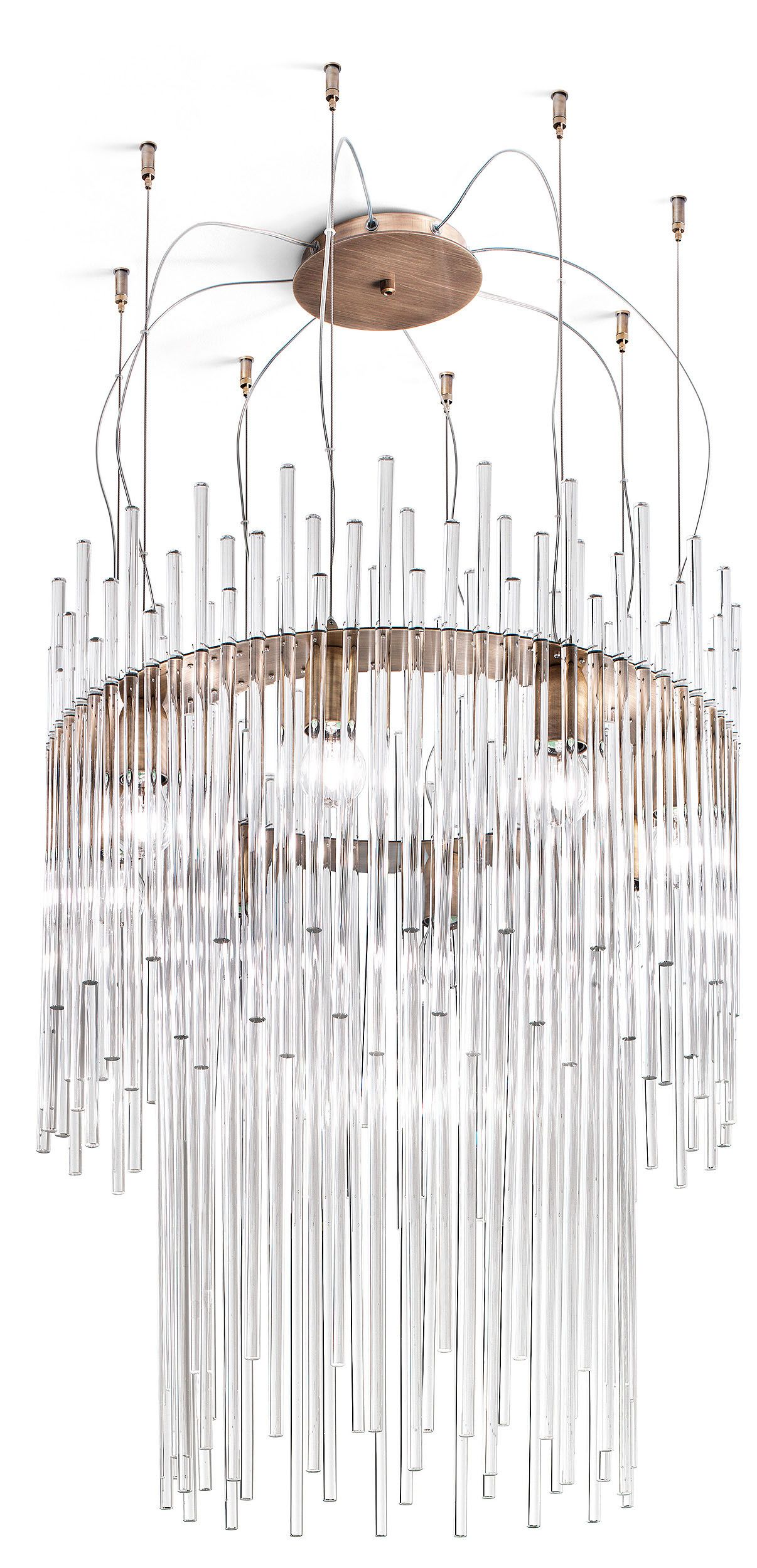 Lámpara de suspensión Diadema 60 diseñada por Romani Saccani Architetti Associati