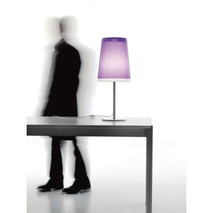 Lámpara de mesa L001TA Pedrali violeta