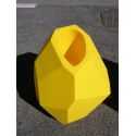 Maceta de diseño Secret SLIDE Design amarillo