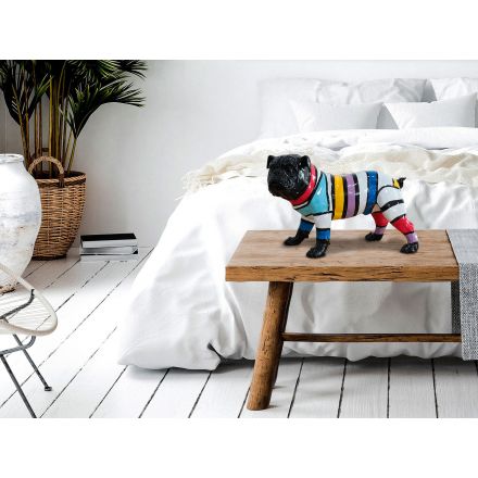 Figura Pq Bulldog Deco Franjas de Schuller